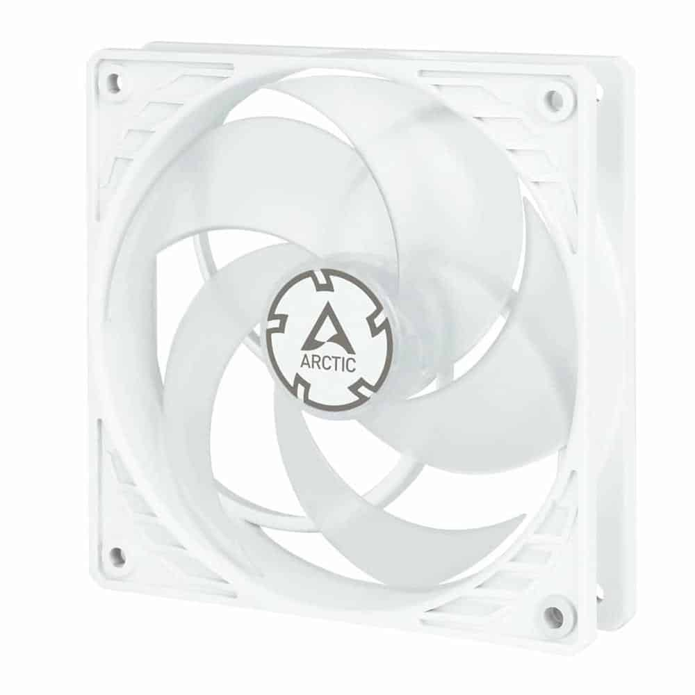 Arctic P12 Static Pressure 120mm PWM PST Fan White/Transparent